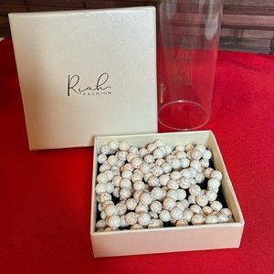 White Turquoise Natural Stone Necklace